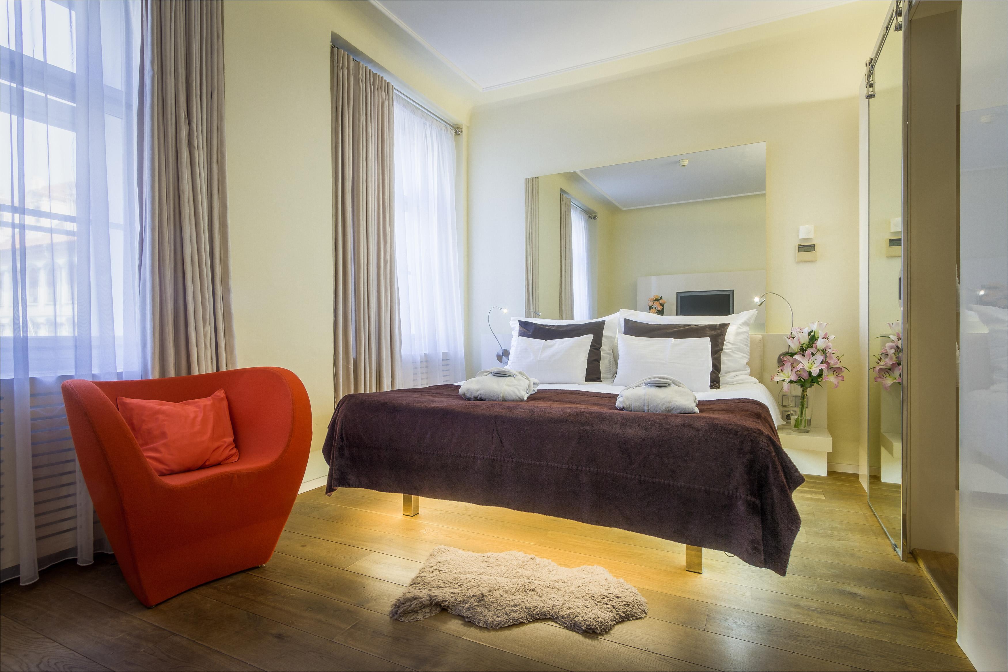 Three Storks Otel Prag Dış mekan fotoğraf A room at the hotel